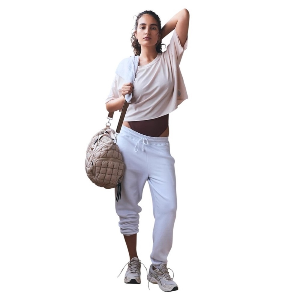 FREE PEOPLE FP Movement Wanna Play Joggers Size S NWOT - Picture 2 of 11